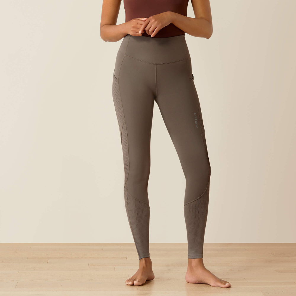 Ariat EOS Breethe Half Grip Tight, Plum Grey