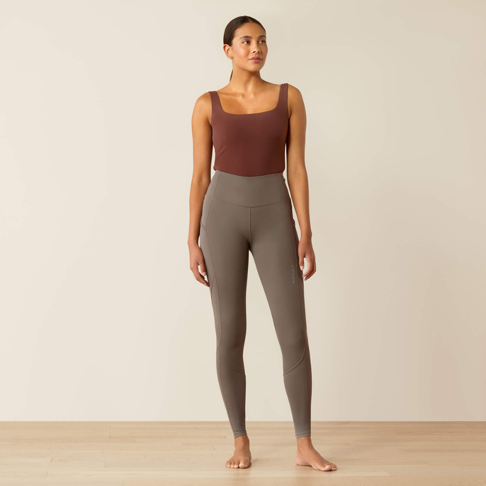 Ariat EOS Breethe Half Grip Tight, Plum Grey