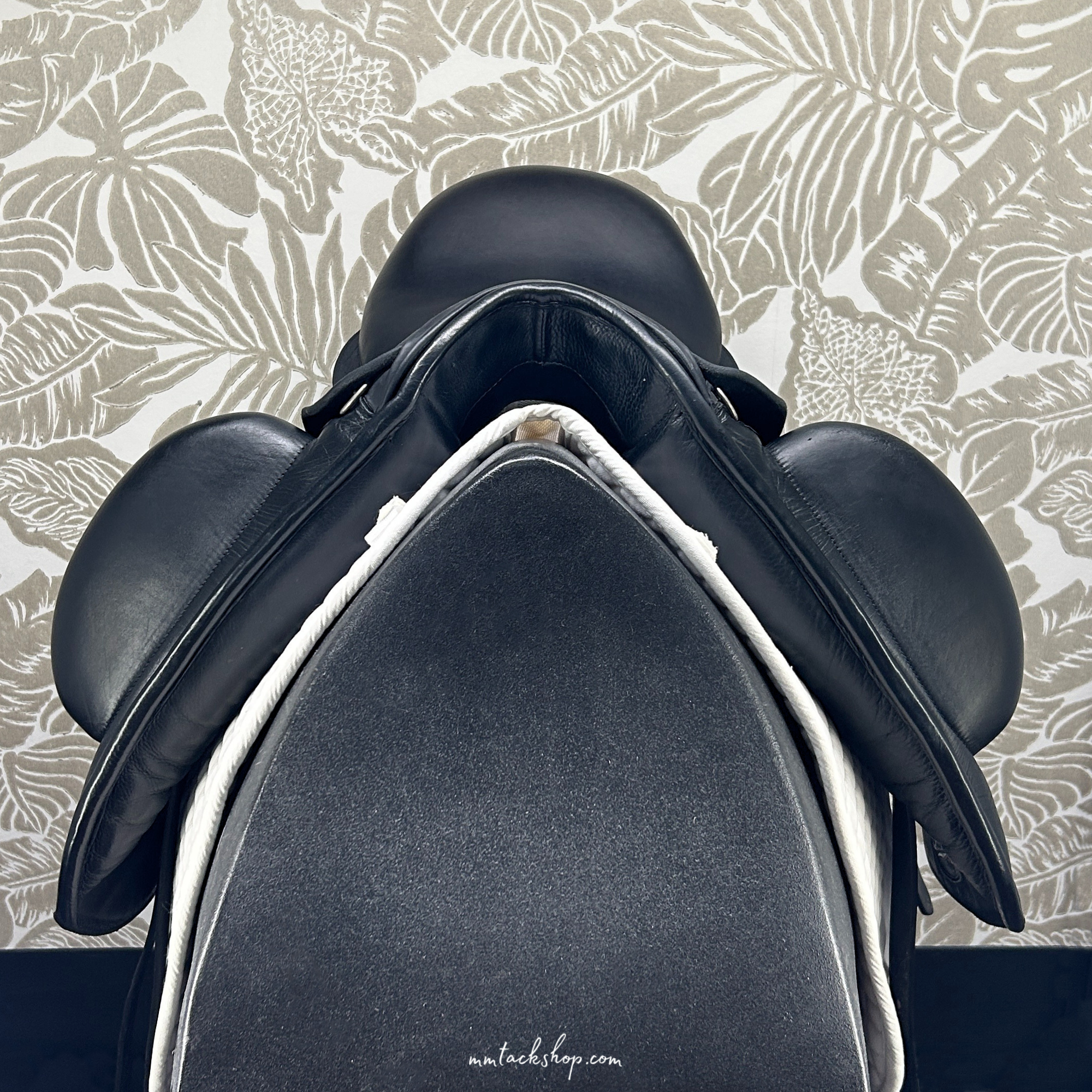 Used Custom Icon Alpha Dressage Saddle