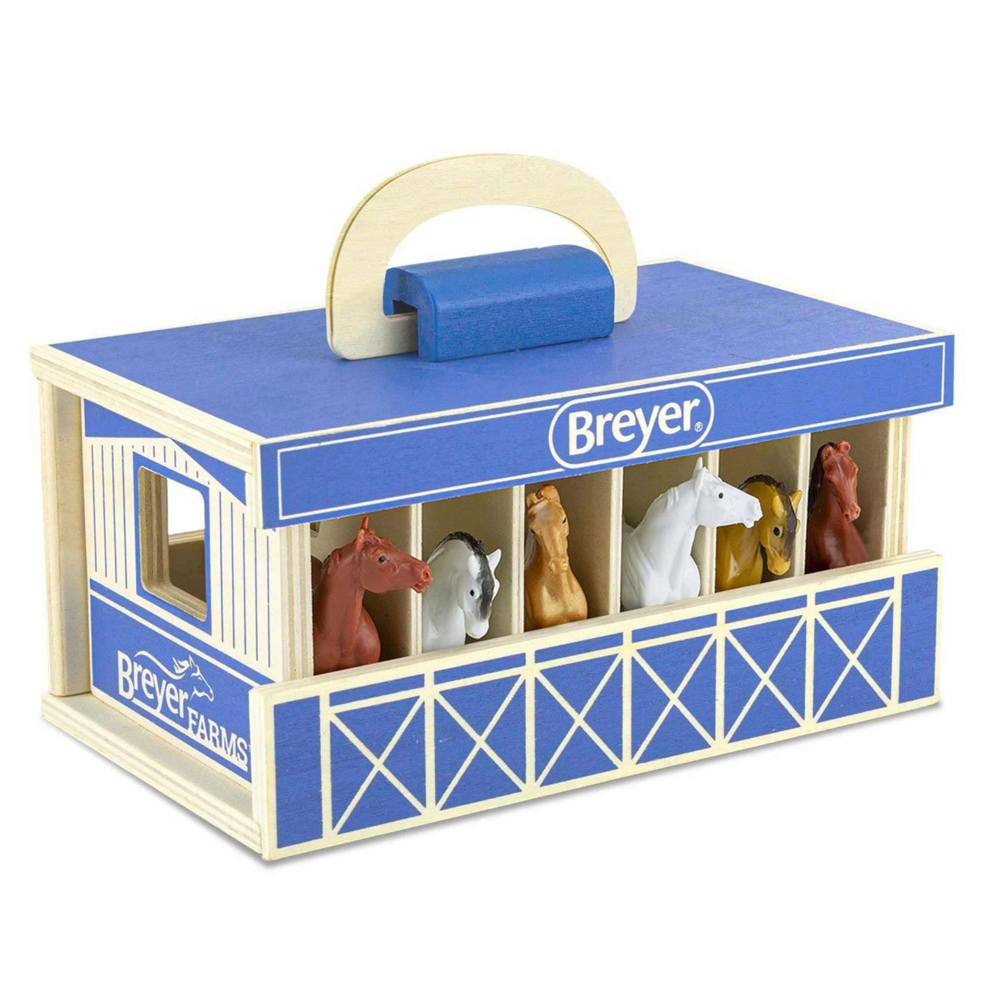 Breyer Farms Wooden Carry Stable