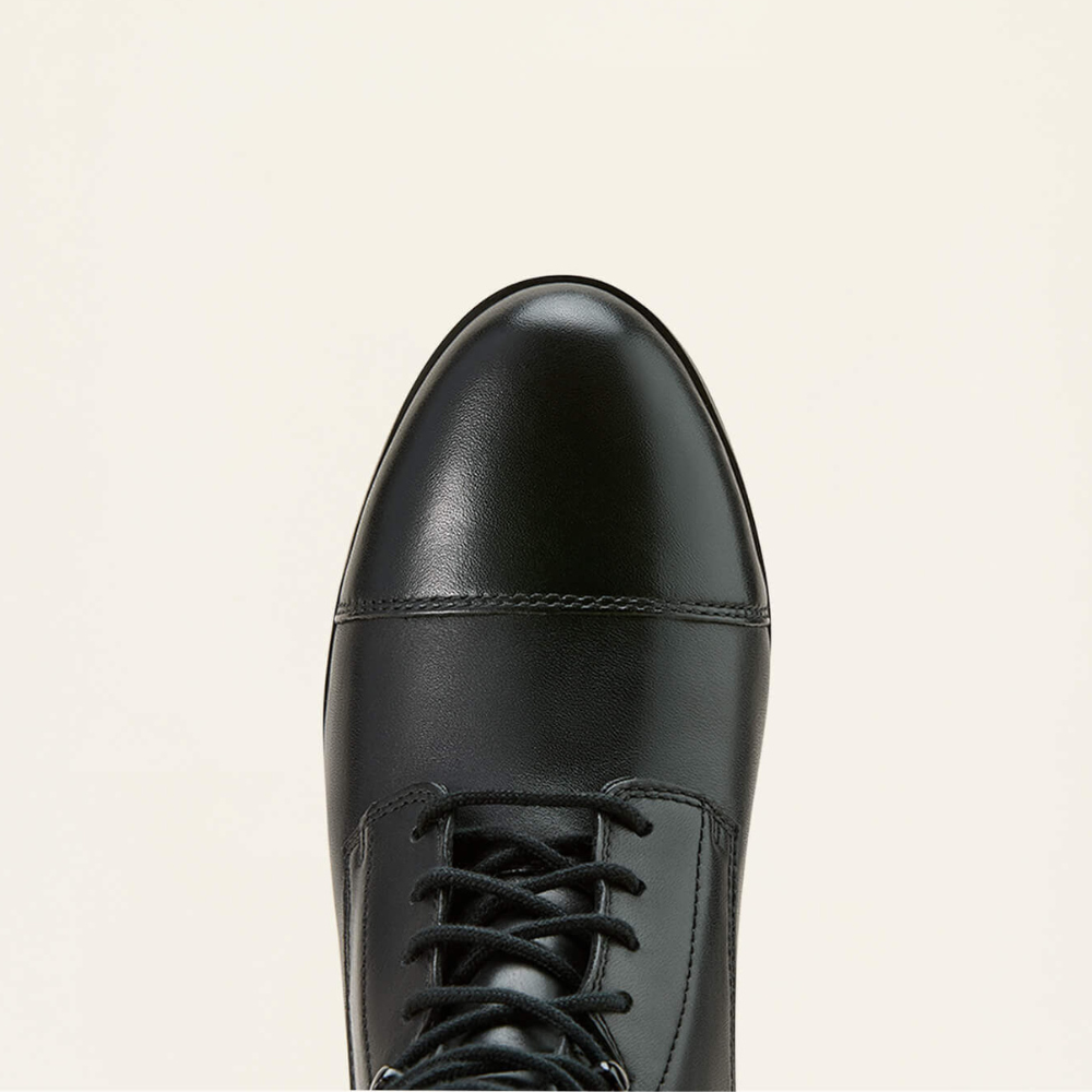 Close up image of the toe of Ariat&