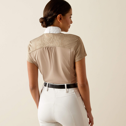 Ariat Bellatrix Short Sleeve Show Shirt, Cape Reed