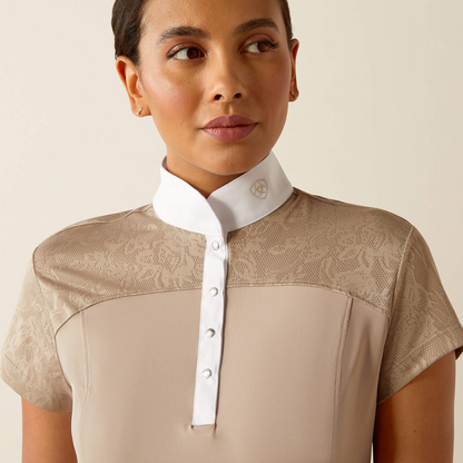 Ariat Bellatrix Short Sleeve Show Shirt, Cape Reed