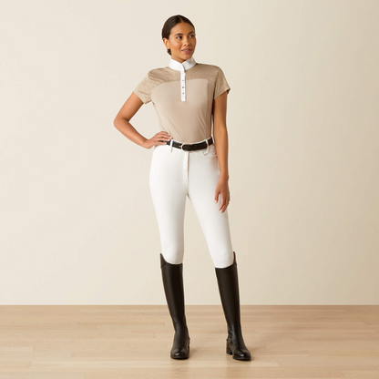 Ariat Bellatrix Short Sleeve Show Shirt, Cape Reed