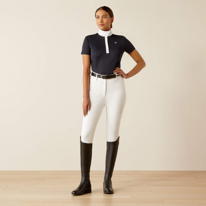 Ariat® Aptos Short Sleeve Show Shirt, Show Navy