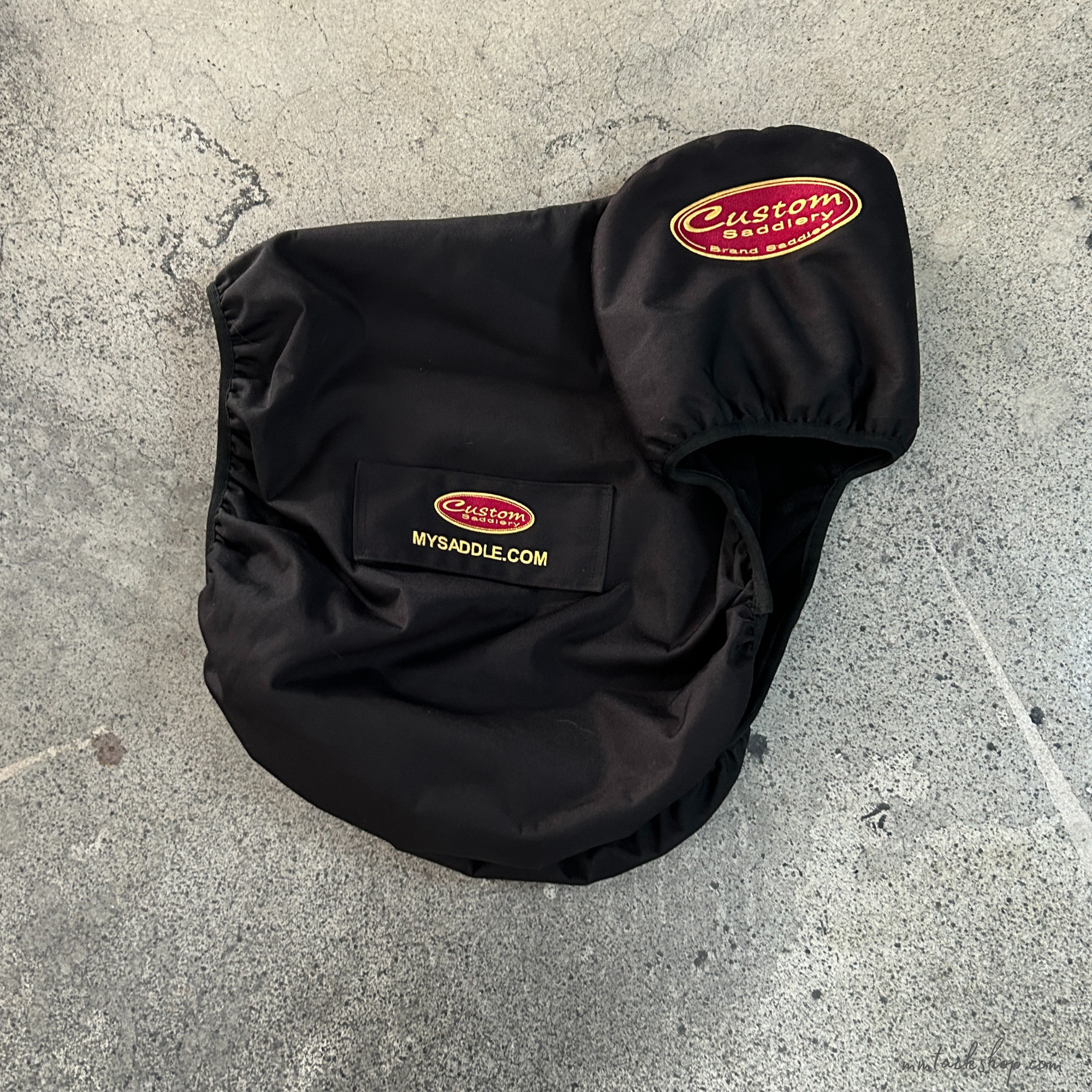 Used Custom Icon Alpha Dressage Saddle