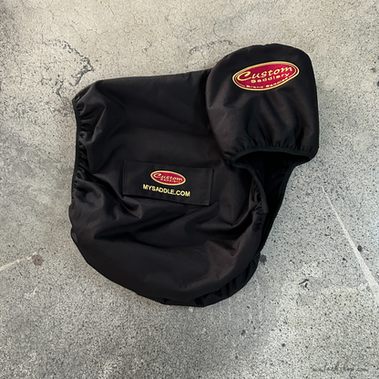Used Custom Icon Alpha Dressage Saddle