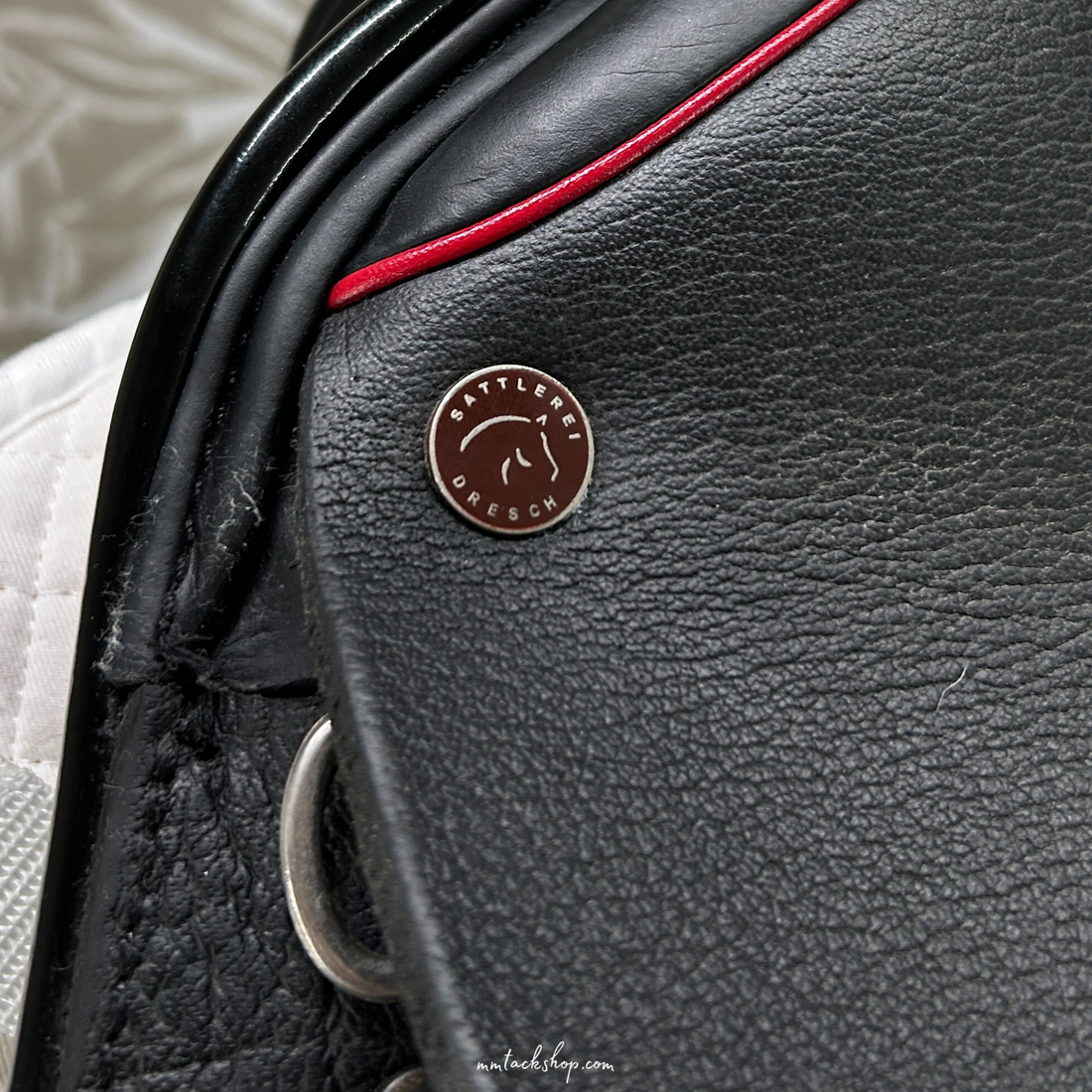 Used Dresch Custom Monoflap Dressage Saddle