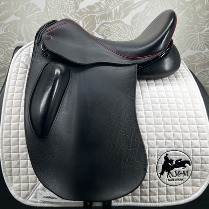 Used Dresch Custom Monoflap Dressage Saddle