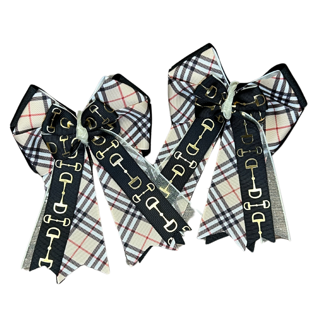 FabbyFab &quot;Black Tack&quot; Show Bows