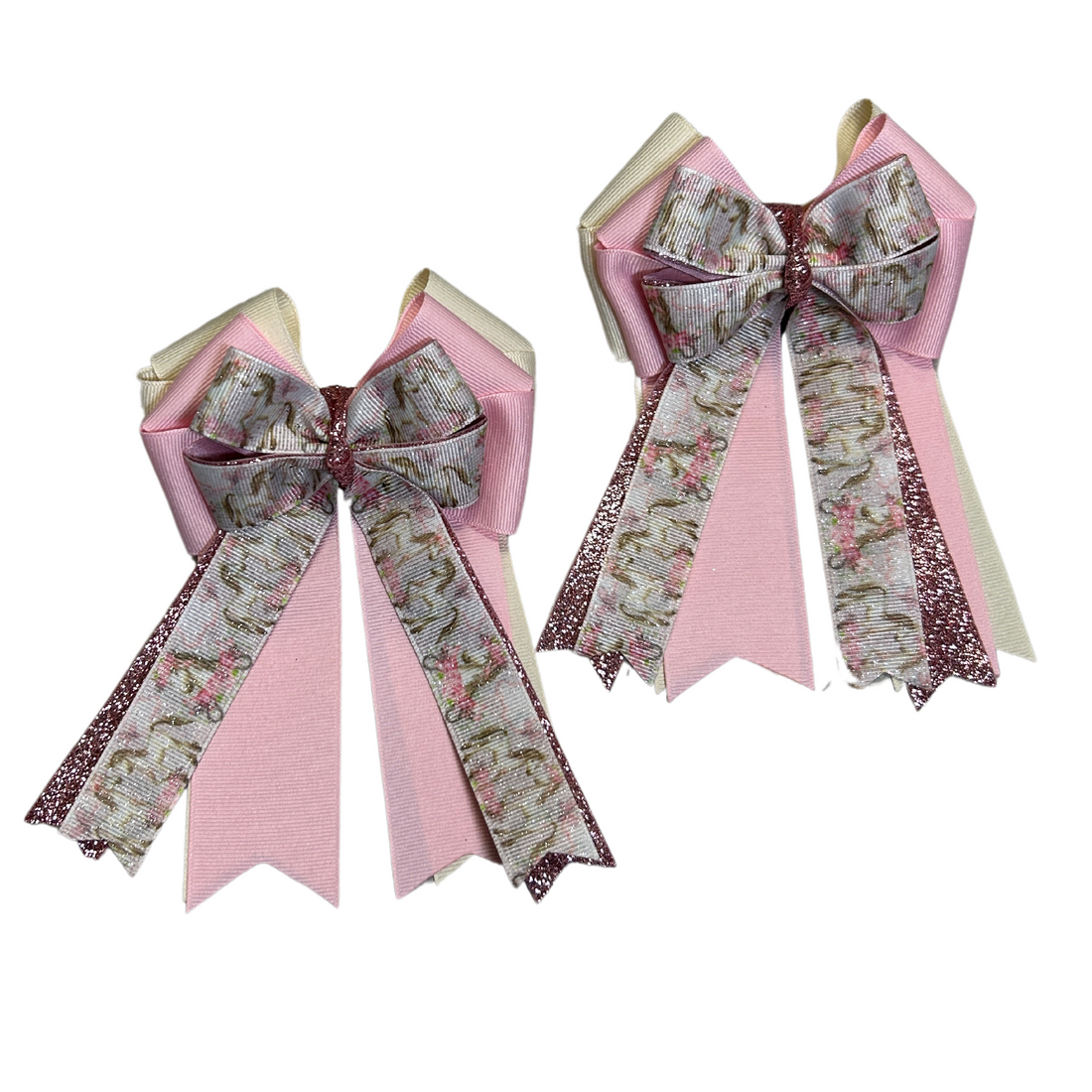 FabbyFab &quot;Pink Unicorns&quot; Show Bows