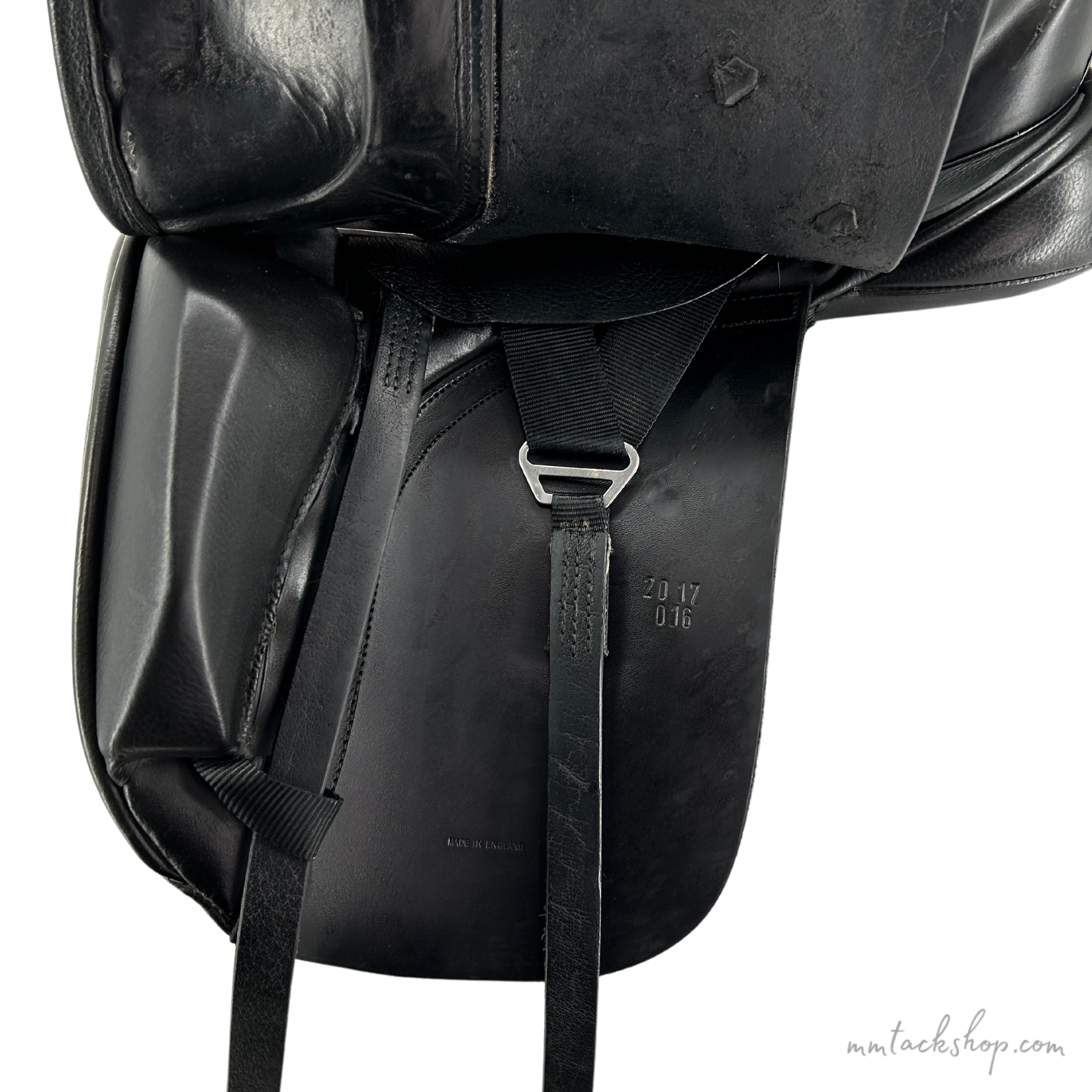Used Hastilow &amp; Sons Bentley Dual Flap Dressage Saddle