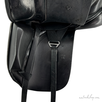 Used Hastilow &amp; Sons Bentley Dual Flap Dressage Saddle