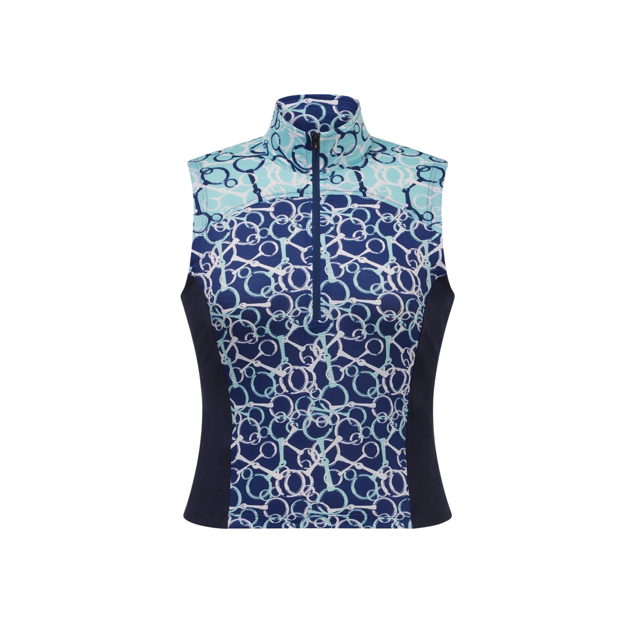 Kerrits Print Mix Sleeveless Riding Top