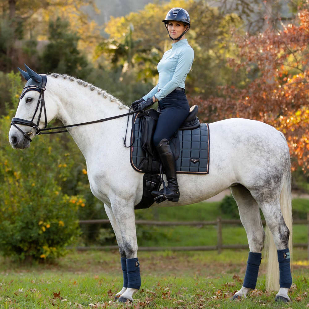LeMieux Loire Classic Dressage Square Pad, Petrol