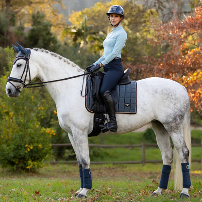 LeMieux Loire Classic Dressage Square Pad, Petrol