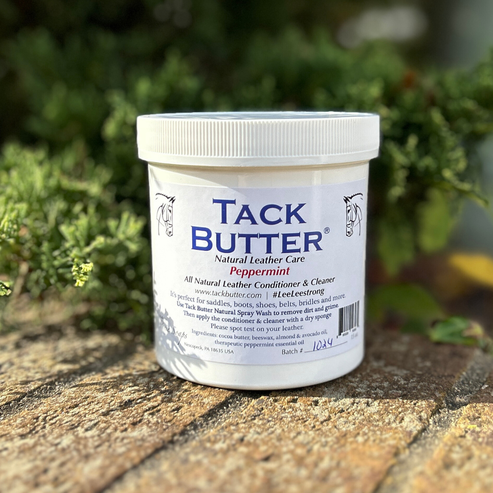 Tack Butter Peppermint All Natural Leather Conditioner &amp; Cleaner, 15oz
