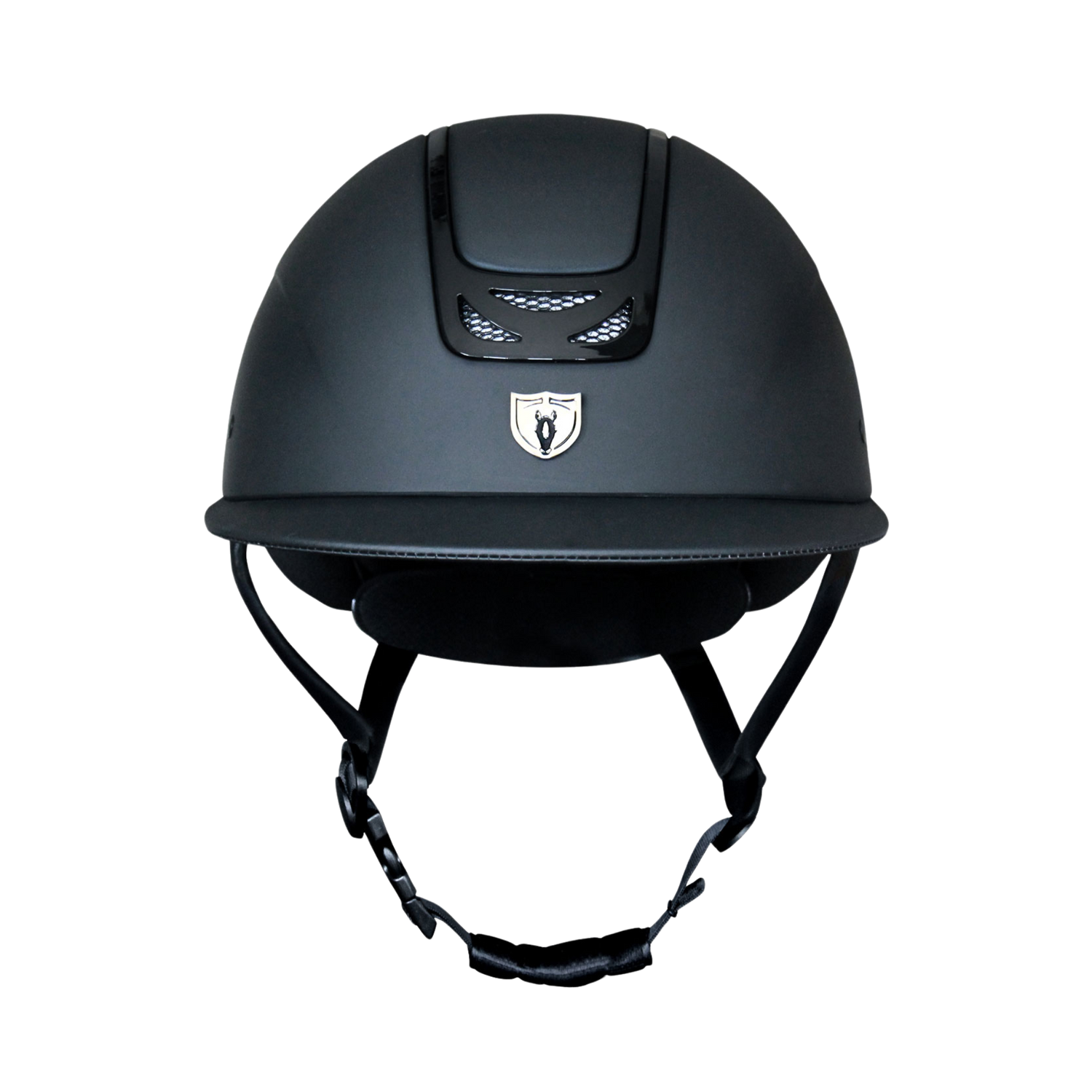 Tipperary Royal Wide Brim Helmet, Black Matte/Black Gloss