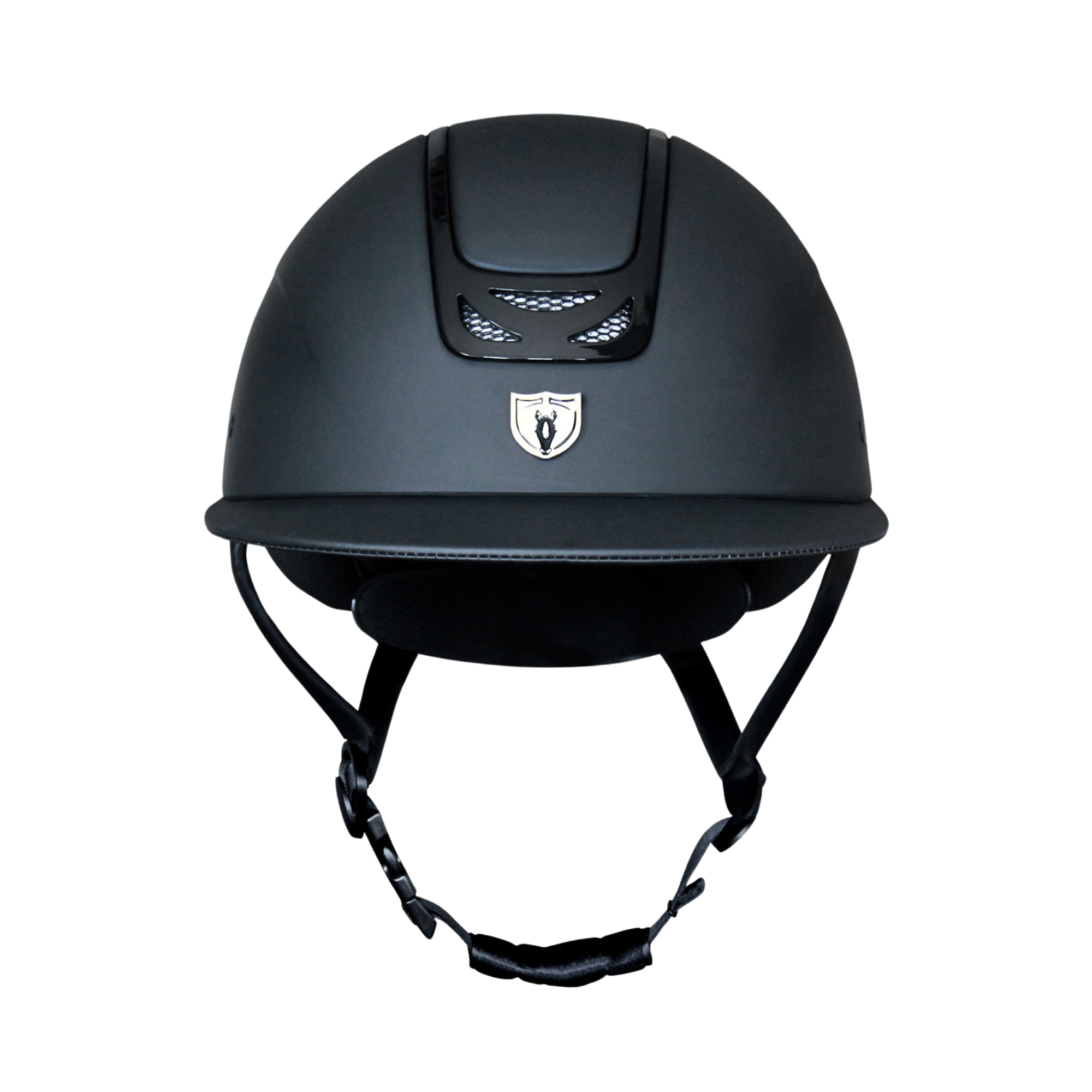 Tipperary Royal Wide Brim Helmet, Black Matte/Black Gloss