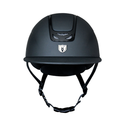 Tipperary Royal Wide Brim Helmet, Black Matte/Black Gloss
