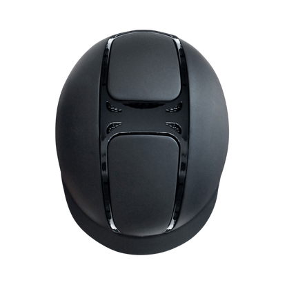 Tipperary Royal Wide Brim Helmet, Black Matte/Black Gloss