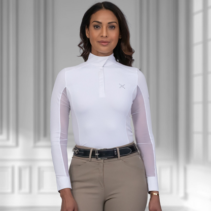 Tredstep Solo Milan Long Sleeve Competition Shirt, Admiral
