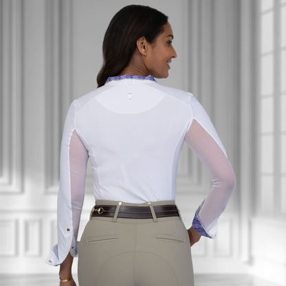 Tredstep Symphony Paris Long Sleeve Competition Shirt, Wisteria