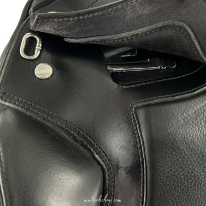 Used DP Nova Flex Duette DL Monoflap Dressage Saddle