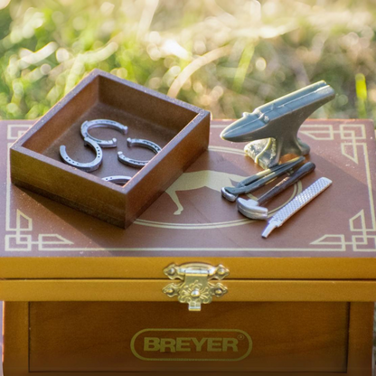 Breyer® Farrier with Blacksmith Tools, 8&quot; Figure