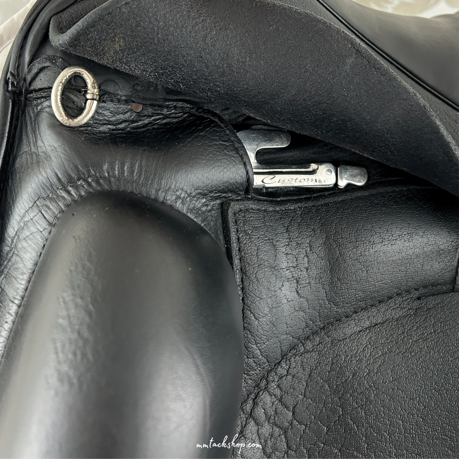 Used Custom Icon Alpha Dressage Saddle