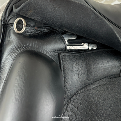 Used Custom Icon Alpha Dressage Saddle