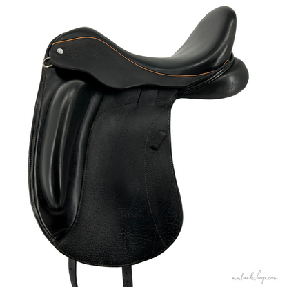 Used Custom Saddlery Wolfgang Omni Monoflap Dressage Saddle