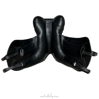 Used Custom Saddlery Wolfgang Omni Monoflap Dressage Saddle