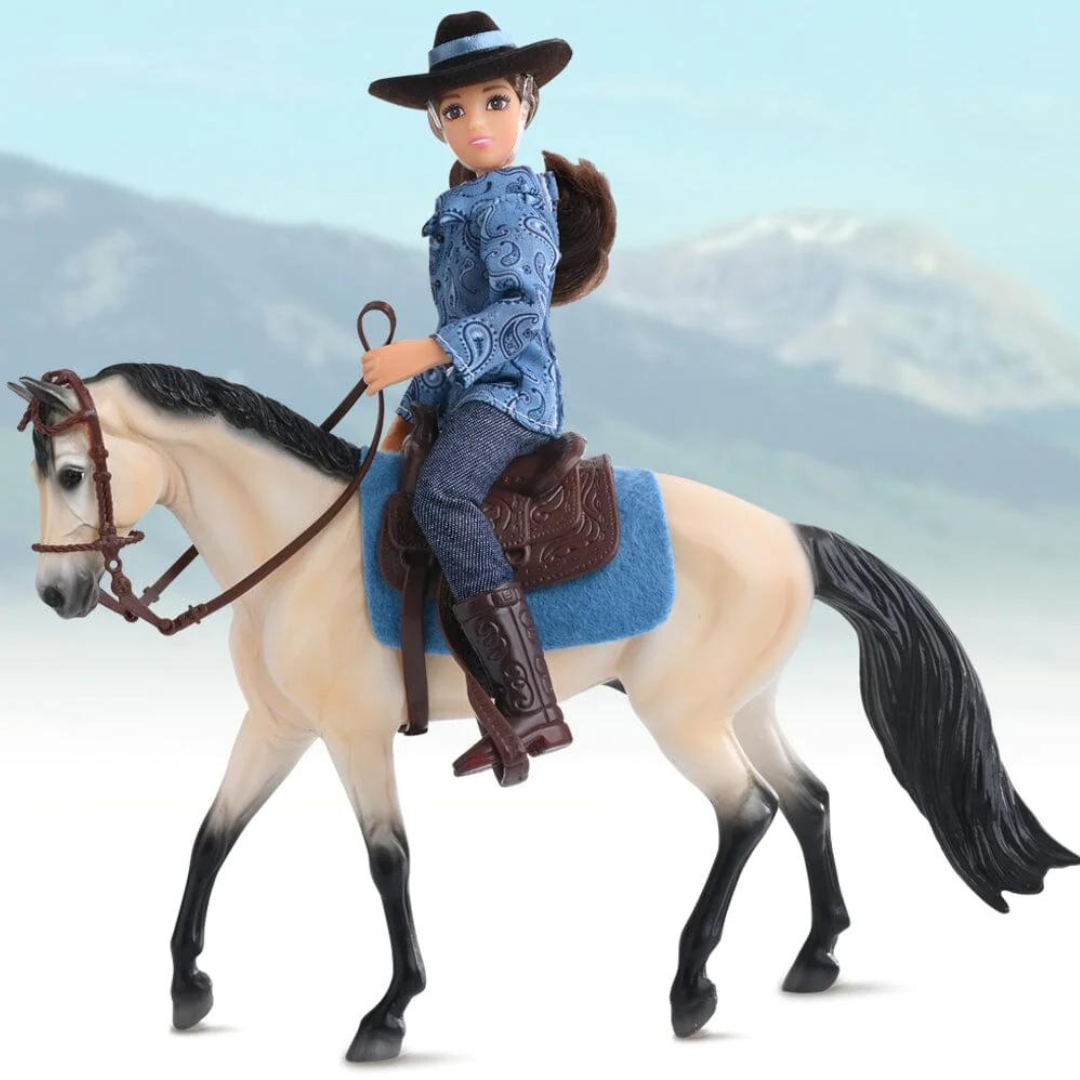 Breyer Classics Western Horse &amp; Rider