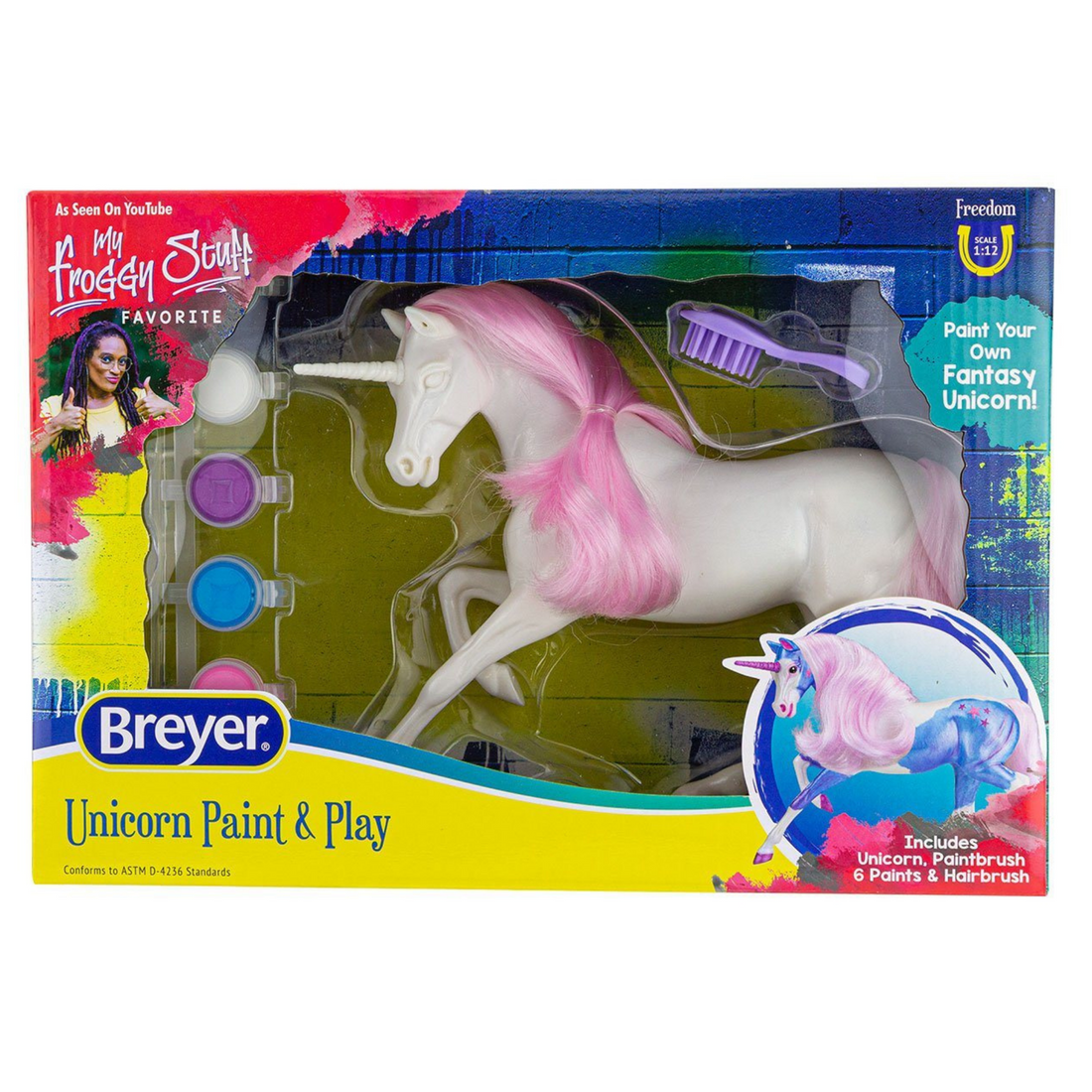Breyer Classics Unicorn Paint &amp; Play