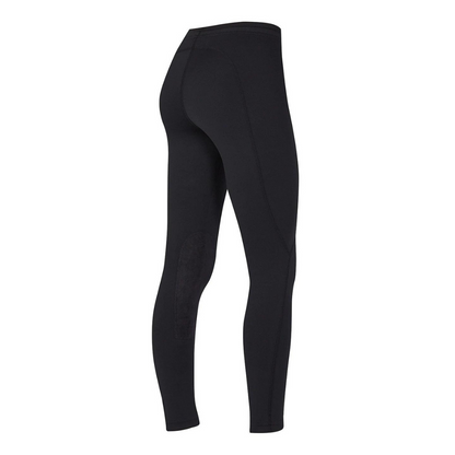 Kerrit Kids Performance Knee Patch Riding Tight,  Black &amp; Tan