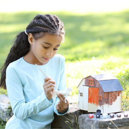 Breyer Stablemates Horse &amp; Barn Paint and Play