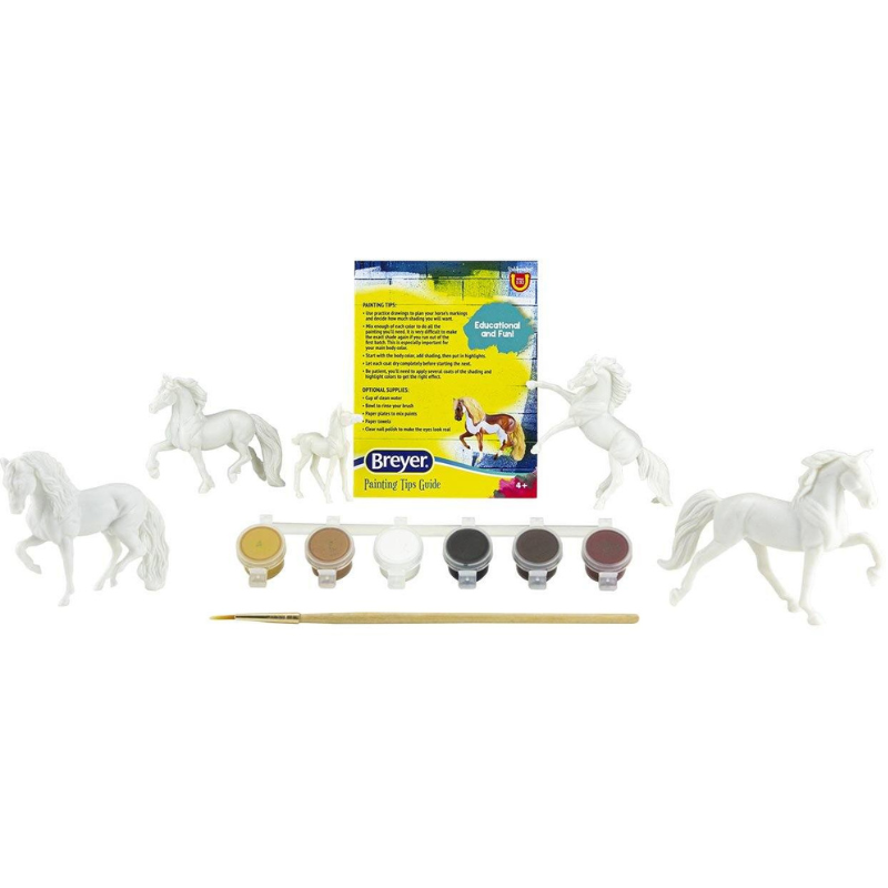 Breyer Stablemates Colorful Breeds Paint &amp; Play