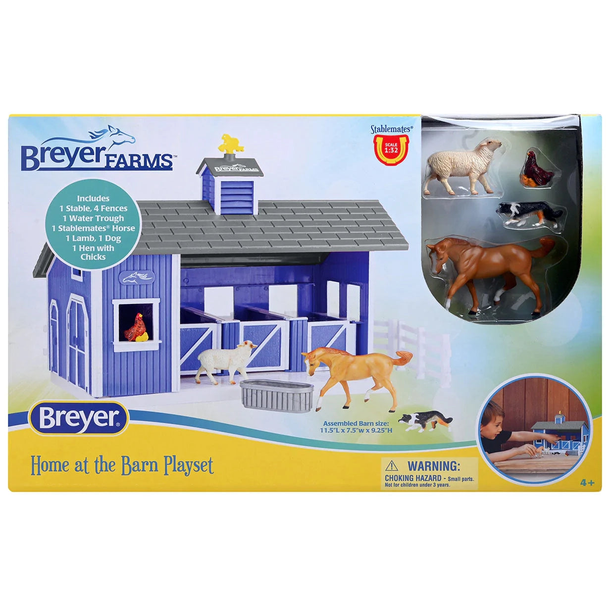 Breyer® Farms Home at the Barn Playset